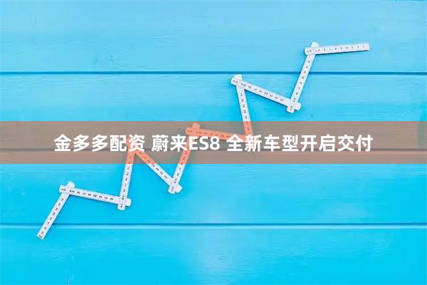 金多多配资 蔚来ES8 全新车型开启交付